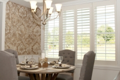 NewStyle® Hybrid Shutters in the Dining Room