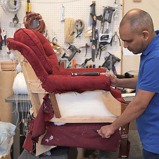 In-House Upholstery Workroom